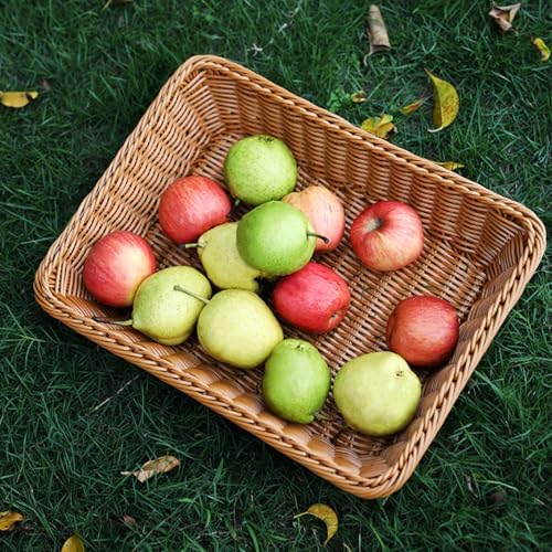 Teng Lang Fruit Baskets Wicker Bread Basket (6) - Image 7