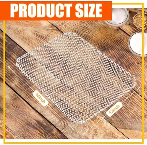 Mifoci 30 Pcs Disposable Grill Topper 16x12 Inch Mesh Mat for Outdoor BBQ - Image 2