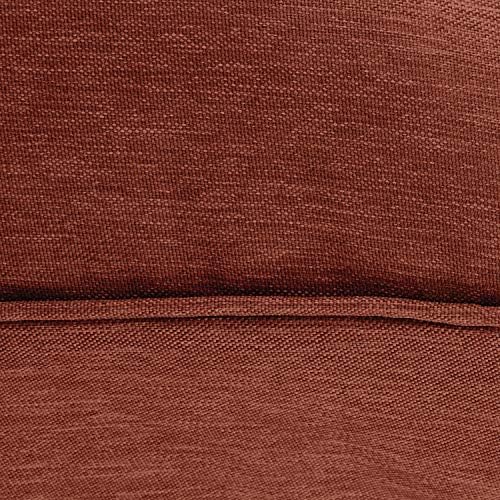 Classic Accessories Montlake FadeSafe Water-Resistant Patio Lounge Back Cushion Cover, 21 x 15 x 4 Inch, Heather Henna, Patio Furniture Cushion Covers - Image 5