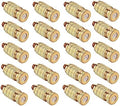 20pcs High Pressure Atomizer Nozzle Brass Misting Nozzles for Outdoor Cooling System, Landscaping, Greenhouse Irrigation, Air Humidification, Anti-Drip Fogging Spray Head(0.02"/0.5mm) by wexecon