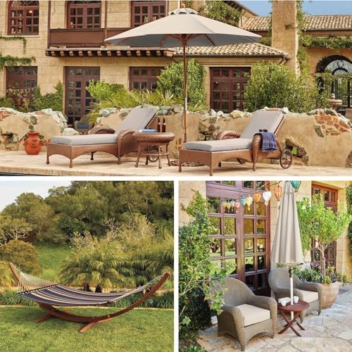 Classic Accessories Montlake Water-Resistant 23 x 20 x 4 Inch Patio Lounge Back Cushion, Antique Beige, Outdoor Loveseat Cushions - Image 2
