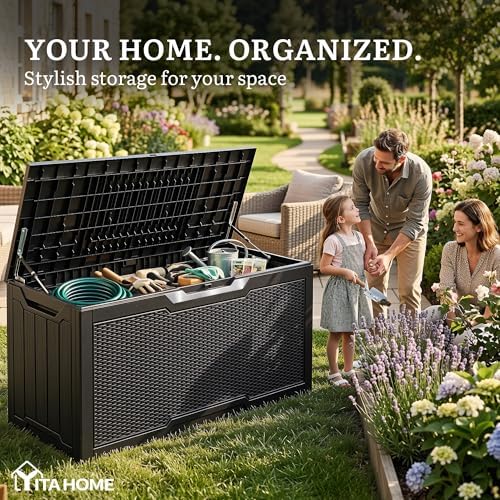 YITAHOME 80 Gallon Outdoor Storage Box - Image 4