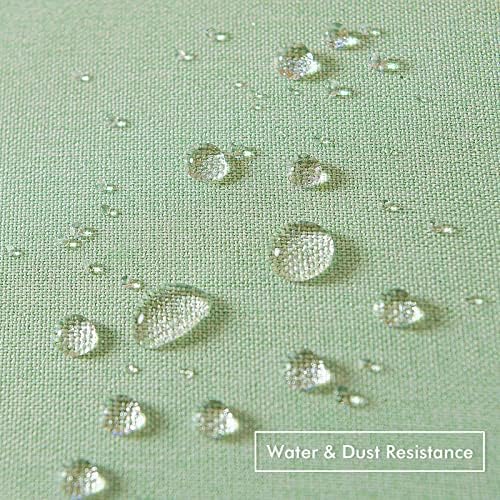 MIULEE Decorative Outdoor Pillow Covers Waterproof 18x18 Sage Green - Image 4