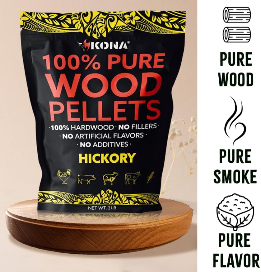 (8 Pack) 1 lb Smoker Pellets Variety Pack, Wood Smoking Pellets, BBQ Pellets for Smoker, Wood Pellets, Smoking Pellets for Smoker, Pellet Grill Pellets, Hardwood Pellets - Intended for Ninja Woodfire - Image 3