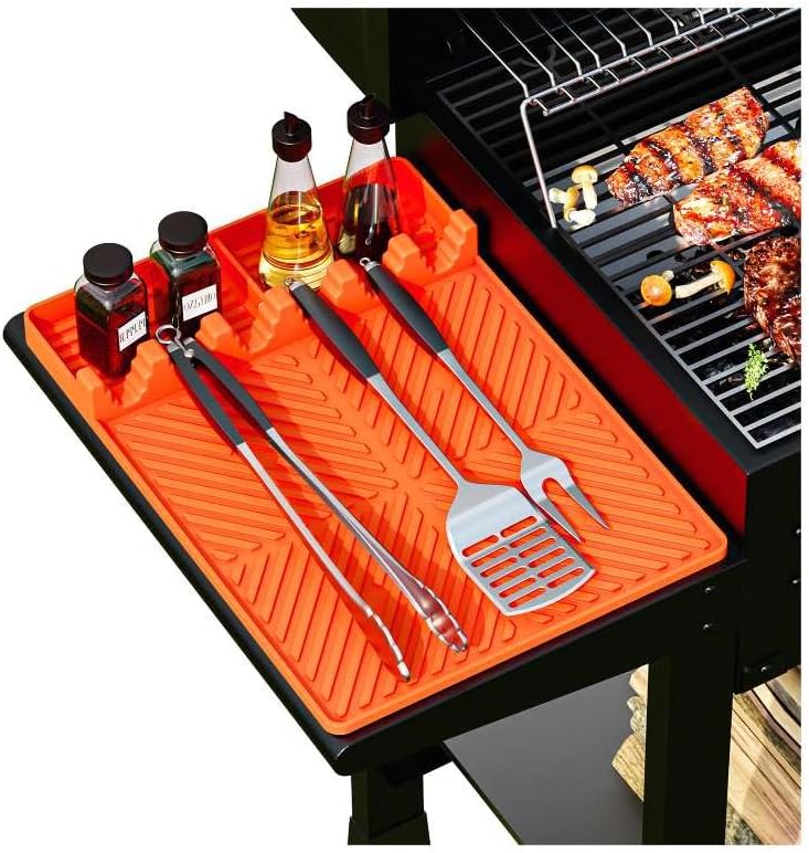 16”×11.5” Silicone Grill Mat for Blackstone Barbeque Grill Accessories by kaisiking