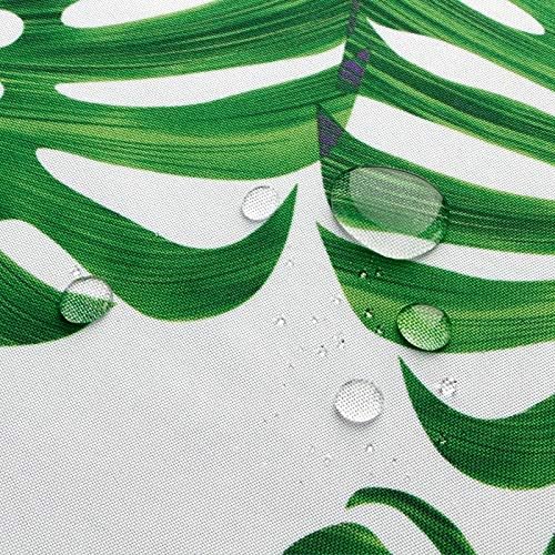 EHouseHome Outdoor and Indoor 60inch Round Tablecloth with Umbrella Hole and Zipper, Waterproof Zippered Patio Cloths, Spring/Summer Table Covers for Backyard Circular Table/BBQs/Picnic - Image 6