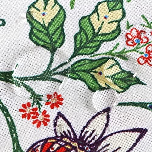 EHouseHome Outdoor and Indoor 60inch Round Tablecloth with Umbrella Hole and Zipper, Waterproof Zippered Patio Cloths, Spring/Summer Table Covers for Backyard Circular Table/BBQs/Picnic - Image 5