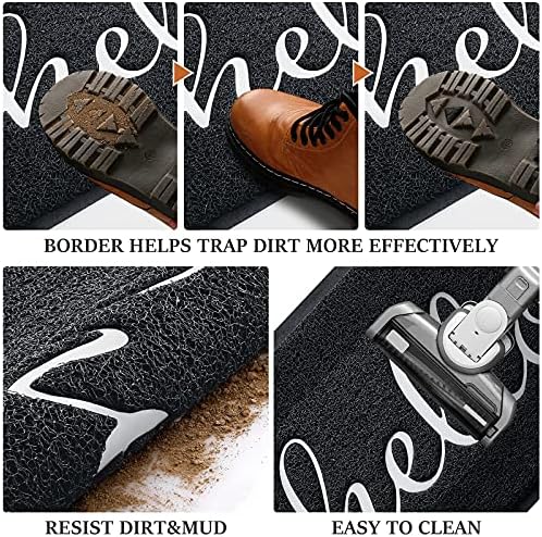 Door Mat Welcome Mat Floor Mat for Entryway, Patio, High Traffic Areas - Image 5