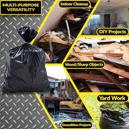 Reli. Contractor Garbage Bags 55 Gallon | Heavy Duty - Image 6
