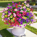 Artificial Flowers for Outdoors Fake Faux Flowers Plants Home Spring Decor by Tiabean