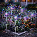 btfarm 6 Pack Solar Garden Lights Outdoor, 8 Modes Firework Lights Outside by btfarmdecorativelighting