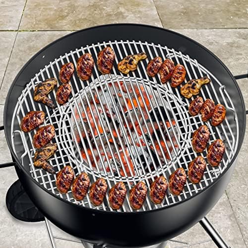 Skyflame 2 PCS Stainless Steel Charcoal Basket Holder for 22”/26” Kettle - Image 5