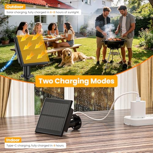 31FT G40 Solar String Lights Outdoor Waterproof IP65 with USB-Charging - Image 5