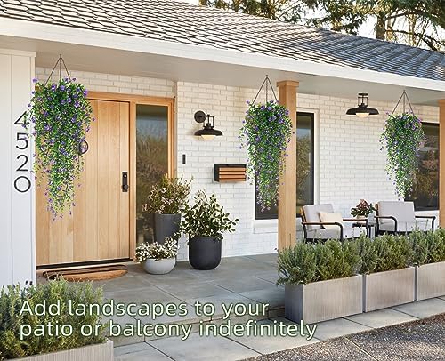 RECUTMS Vine Plant Fake Ferns Plants Large Faux Artificial Hanging Vines - Image 6