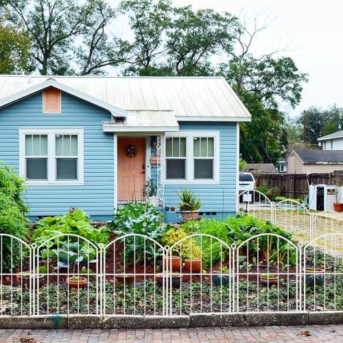 Decorative Garden Fence, 17in (H) x 30ft(L) No Dig Fence - Image 2