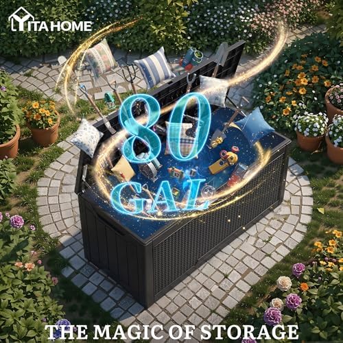 YITAHOME 80 Gallon Outdoor Storage Box - Image 2