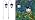 Dynaming 2 Pack Solar Hanging Lights Outdoor, Solar Powered Garden Decorative Lanterns with 2 x 38 Inch Shepherd Hooks, Waterproof Landscape Lighting for Lawn Patio Yard Pathway Driveway, Warm White - Image 7